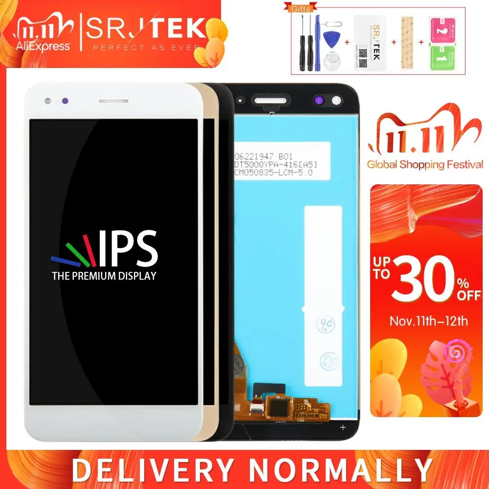 Srjtek для Huawei P9 Lite Mini LCD сенсорный экран стеклянная панель Замена Y6 Pro 2017 дисплей