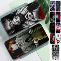 stephen king s it pennywise phone case for samsung s10 21 20 9 8 plus lite s20 ultra 7edge