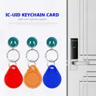 10 шт. Новый UID Fob 13,56 МГц блок 0 секторов записываемых IC карт клон Сменные смарт-брелоки 1K S50 RFID Контроль доступа