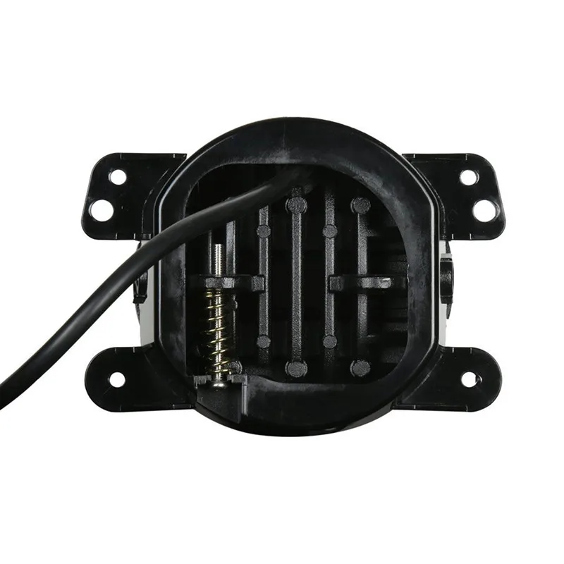 4-дюймовые янтарно-желтые светодиодные противотуманные фары 60 Вт для Jeep Wrangler 97-2018