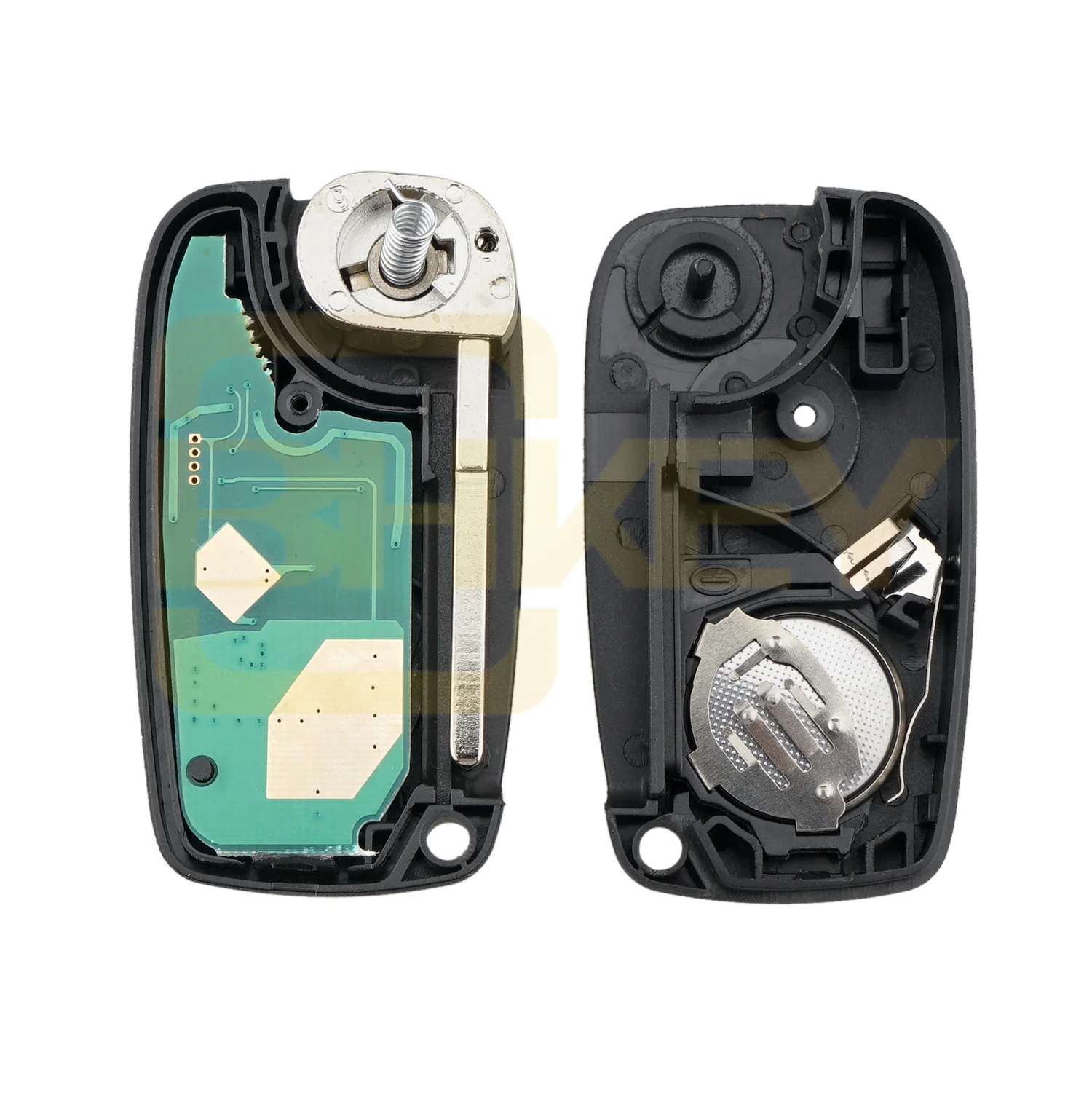 BHKEY 3 кнопки дистанционного ключа автомобиля для Fiat 433 МГц ID46/PCF7946 чип для Fiat 500 панда идея Punto Stilo Ducato ключи автомобиля