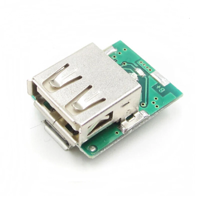 Повышающий Модуль питания 5 В защитная плата для зарядки литиевых и литий