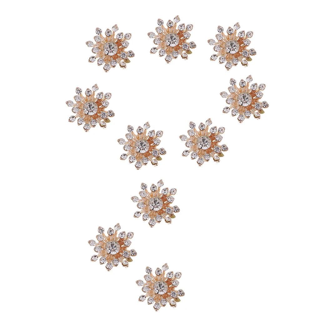 10x хрустальные стразы с плоской задней поверхностью украшения для свадьбы