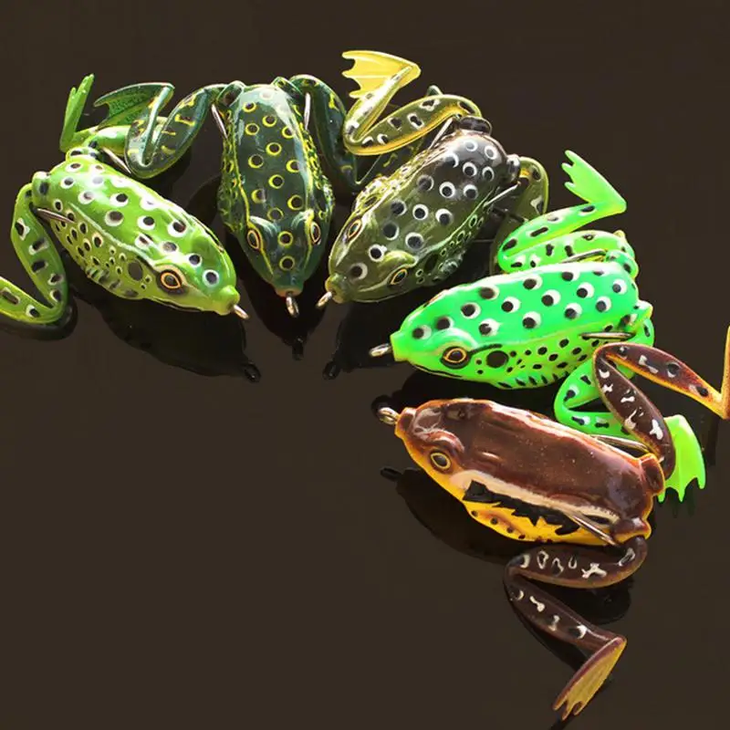 HiMISS 5 см/12 г приманка лягушка снасти кривошипная мягкие рыболовные бионические