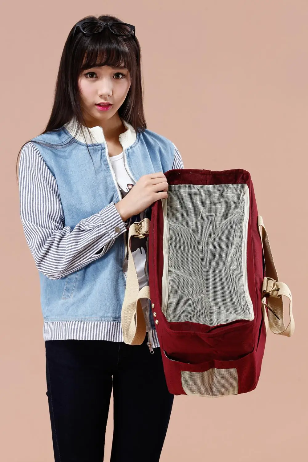 Цветная красная переноска для домашних животных питомцев переносная сумка собак