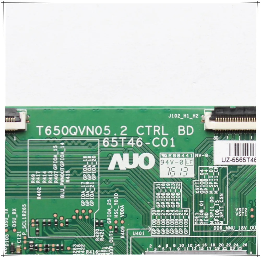 65T46 C01 T con платы T650QVN05.2 CTRL BD для 65 ''ТВ профессиональная тестовая плата