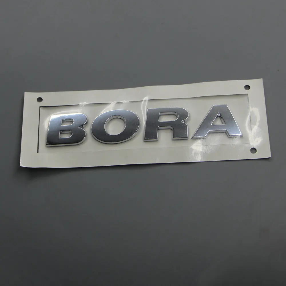 Наклеить на багажное отделение Bora надпись BORA стикеры автомобильные Логотипы
