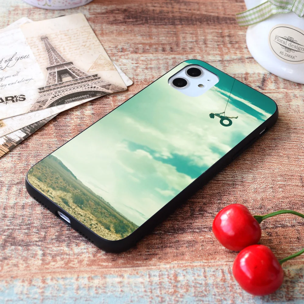 

For iPhone Ride - Monologue Soft TPU Border Apple iPhone Case