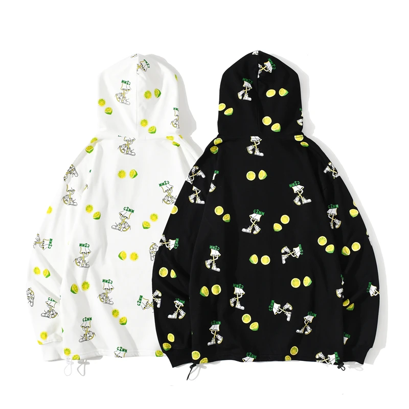 

2020 Autumn Winter High Street Hiphop Plus Loose Women Hoodie and Pullover Casual Couple Hoodie Female Harajuku