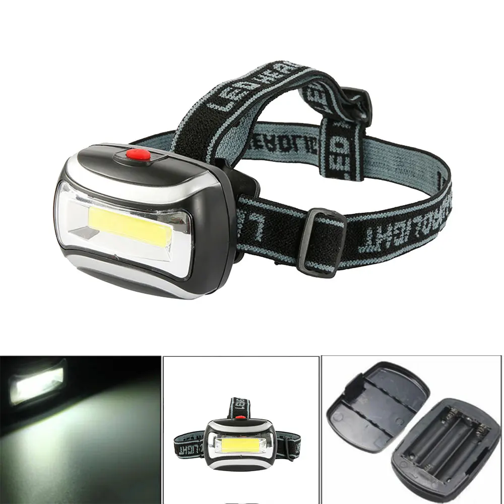 COB светодиодный фары Открытый Кемпинг Портативный головной светильник 3 Вт