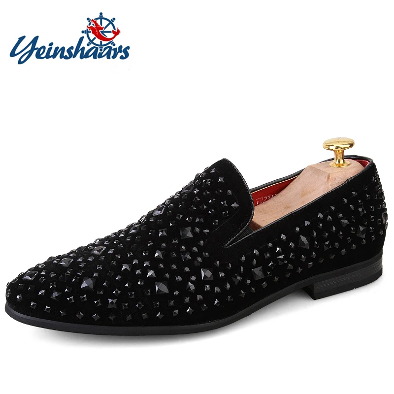 

Туфли YEINSHAARS мужские с острым носком, модные мокасины, вечерние туфли, повседневные, дышащие, на плоской подошве, классические, для вечеринок,...