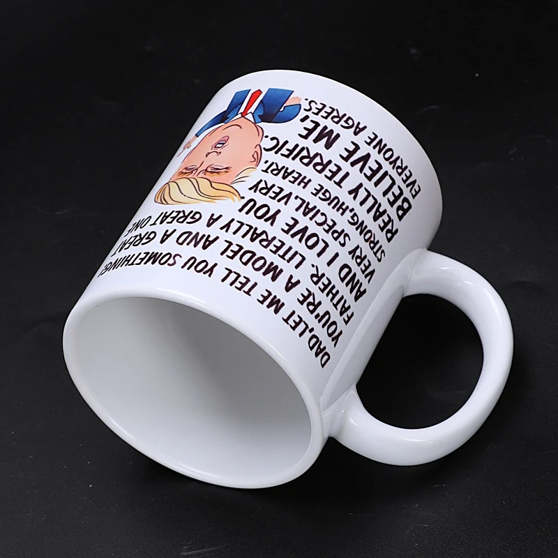 CSS 11 унций забавная кофейная кружка Забавный Великий папа Дональд Трамп Новинка