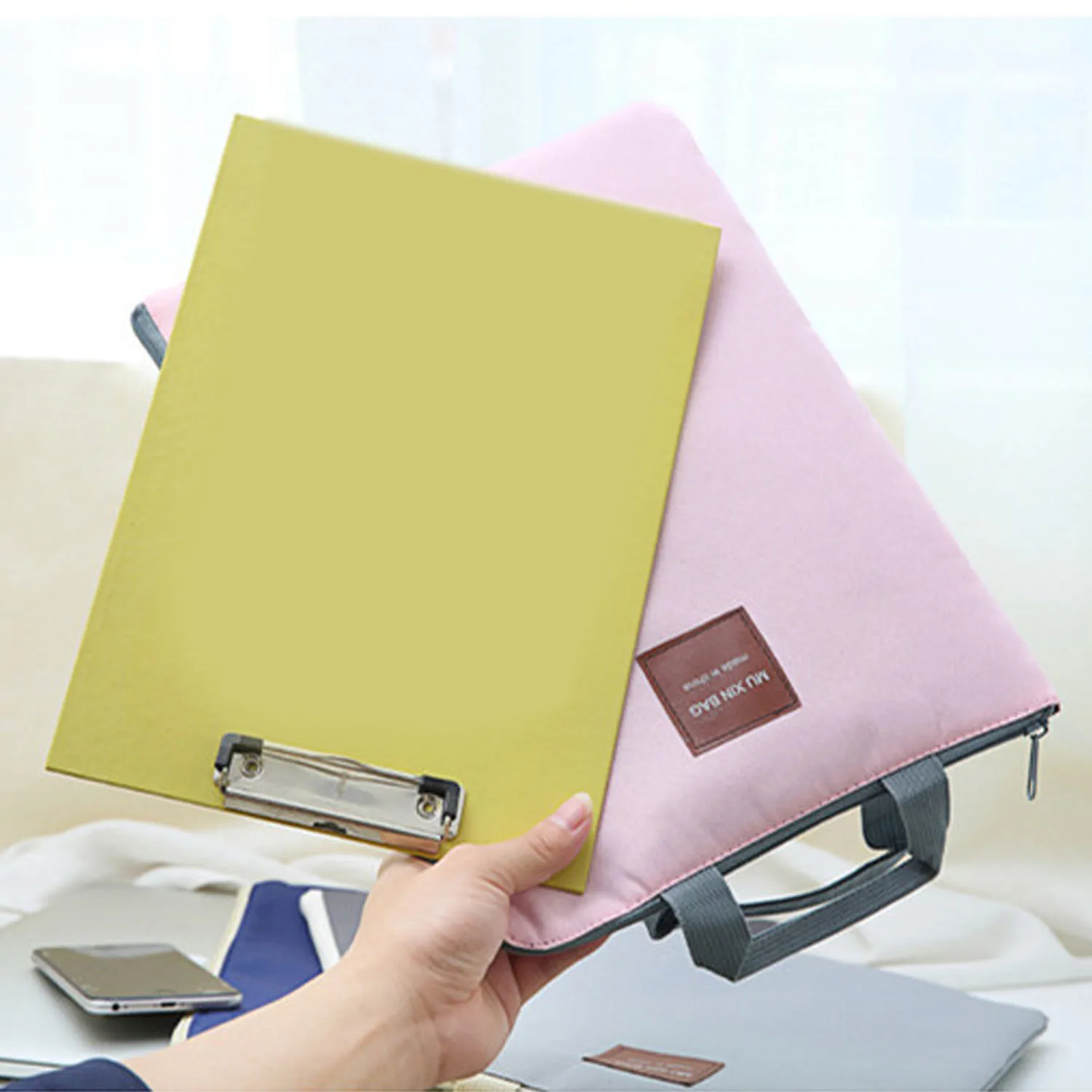 A4 Размеры нейлоновые сумки для документов органайзер файлов папок с ручками