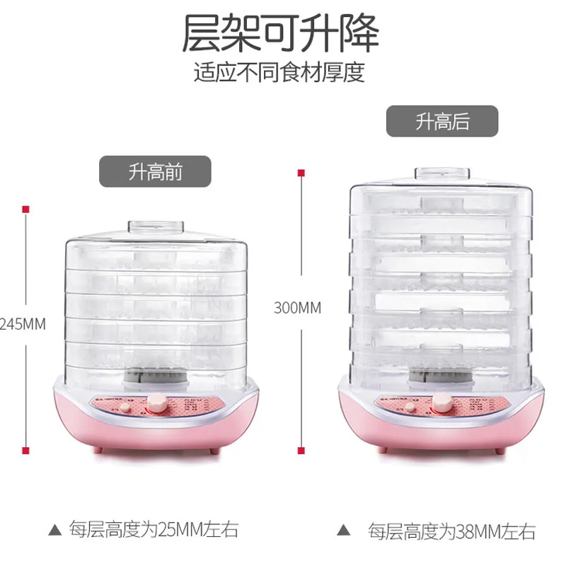 Сушеные фрукты овощи травы мясорубка бытовая мини Дегидратор для пищевых