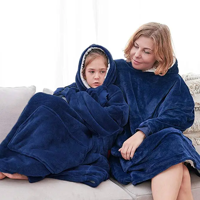 

Women Oversized Hoodie Sweatshirt Winter Fleece Giant TV Blanket With Sleeves Hoodies Sweatshirts Women Clothes Pajamas