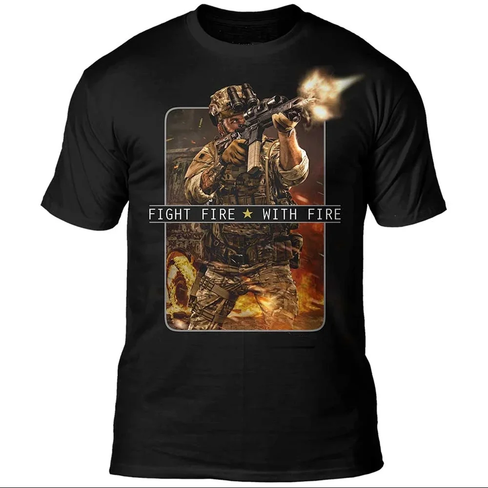 

Fight Fire with Fire Straight-8 Series Men's T Shirt