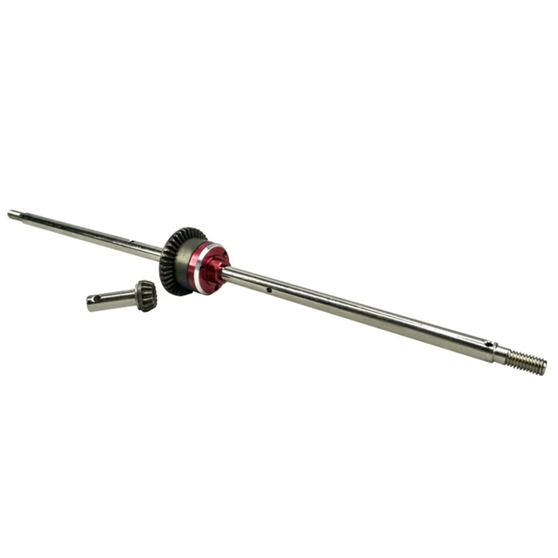 

2 Set RC Car Part: 1 Set Front and Rear Differential Box Differential Gear & 1 Set Front & Rear Drive Shaft CVD