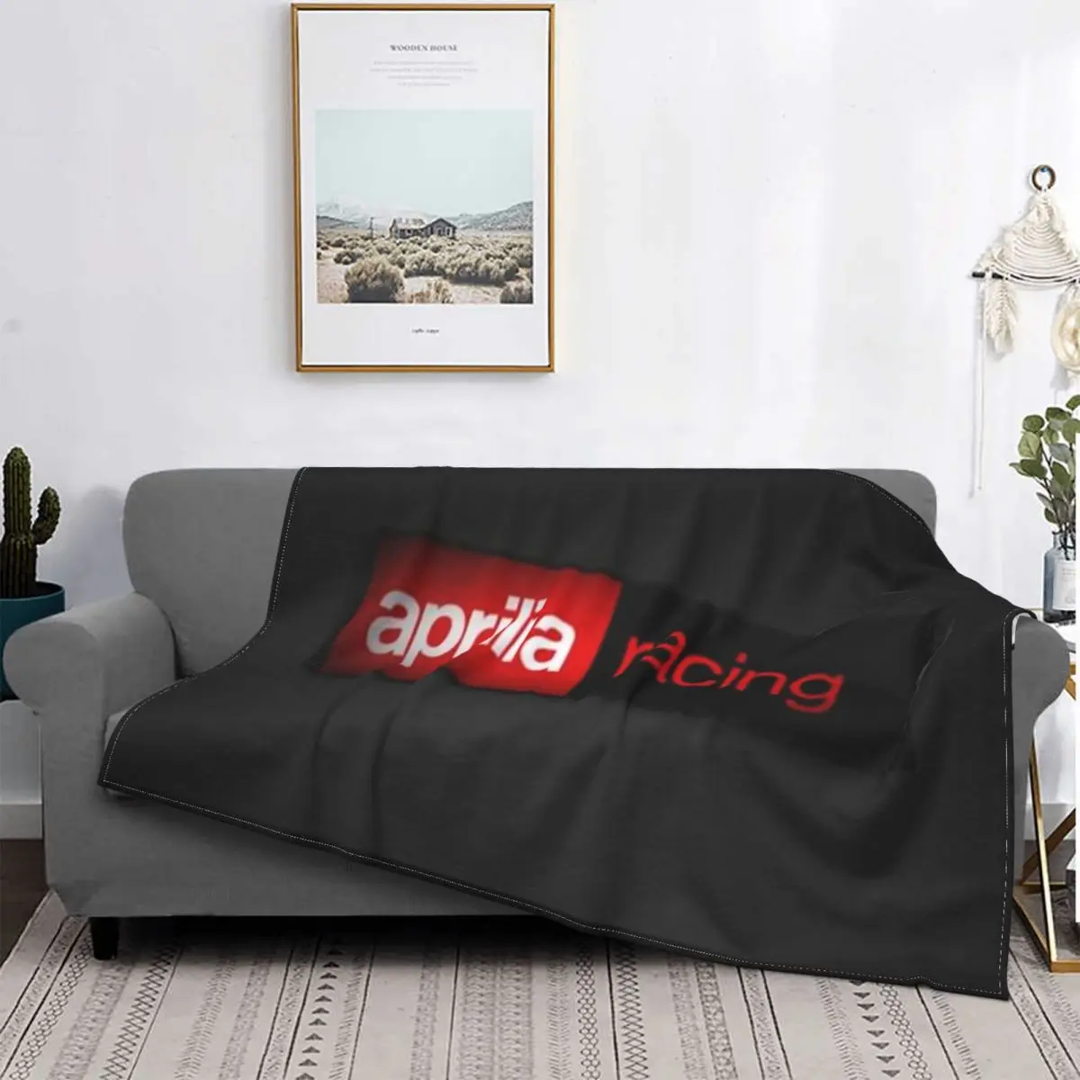 

Manta a cuadros Aprilia Racing 111, colcha, Edredon para cama, manta a cuadros, colcha, toalla de lujo de 220x240