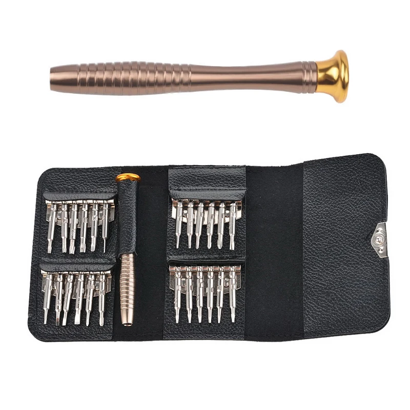 25 In 1 Screwdriver Juneiour 25 в 1 Набор отверток Torx многофункциональные телефонные планшеты компьютеры Инструменты для ремонта прецизионный инструмент для открывания Ремкомплект - Цвет: 25 In 1 Screwdriver