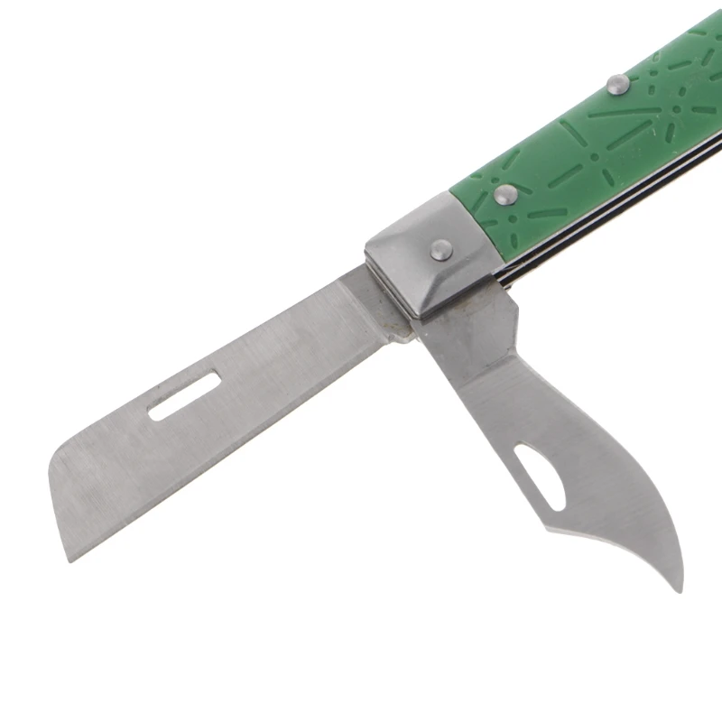 

3 Blade Garden Foldable Grafting Knife Pruning Seedling Cutter Cutting Tool