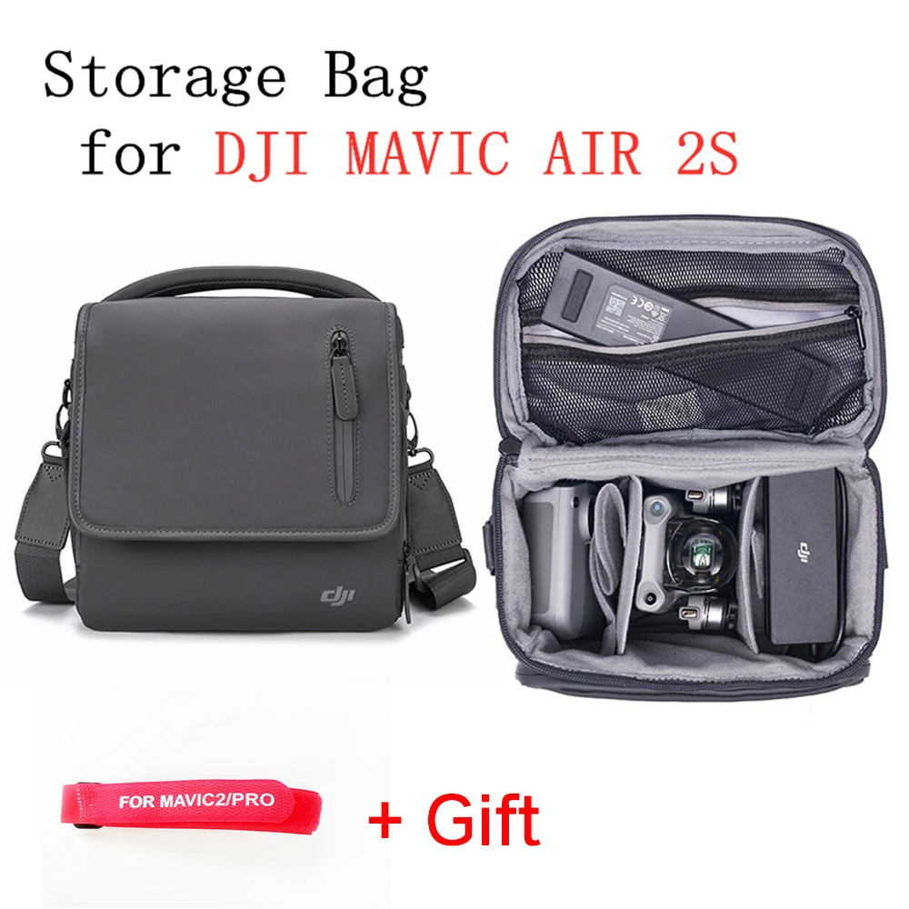

DJI Air 2S Shoulder Bag Waterproof Storage Large Capacity Remote Control Body Travel Bag Carrying Case for DJI Air 2 Accessories