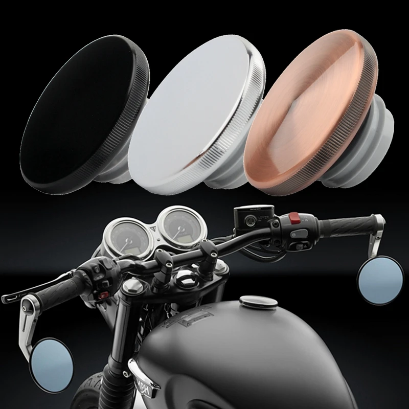 

Motorbike Fuel Gas Tank Cap Vented Oil Cover Aluminum Trim For Triumph T100 Thruxton 900 Scrambler Bonneville Se 2001-2021