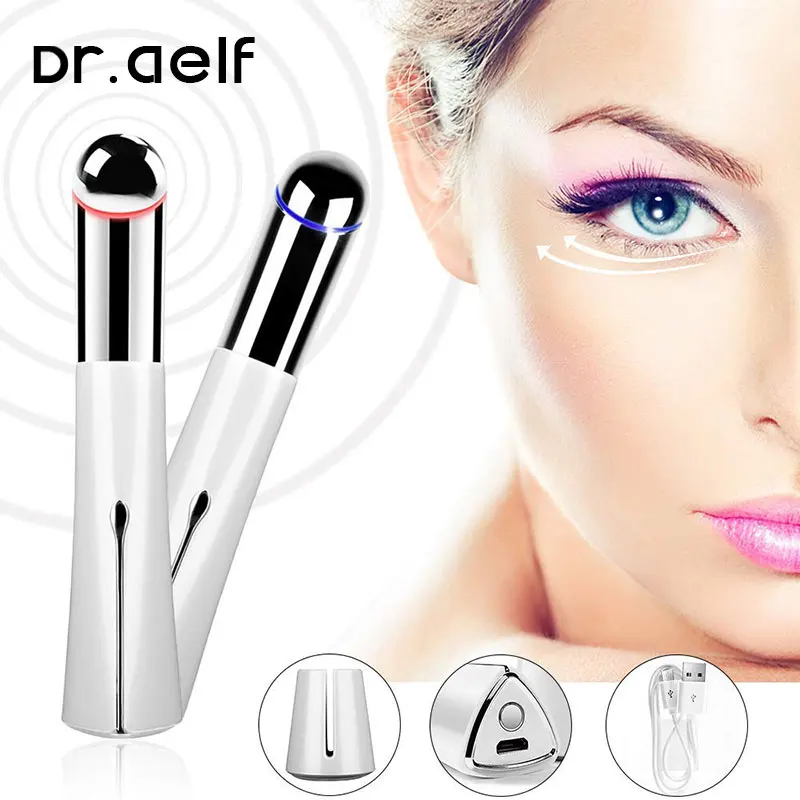 Электрический нагреваемый звуковой массажер для глаз Dr.aelf перезаряжаемая