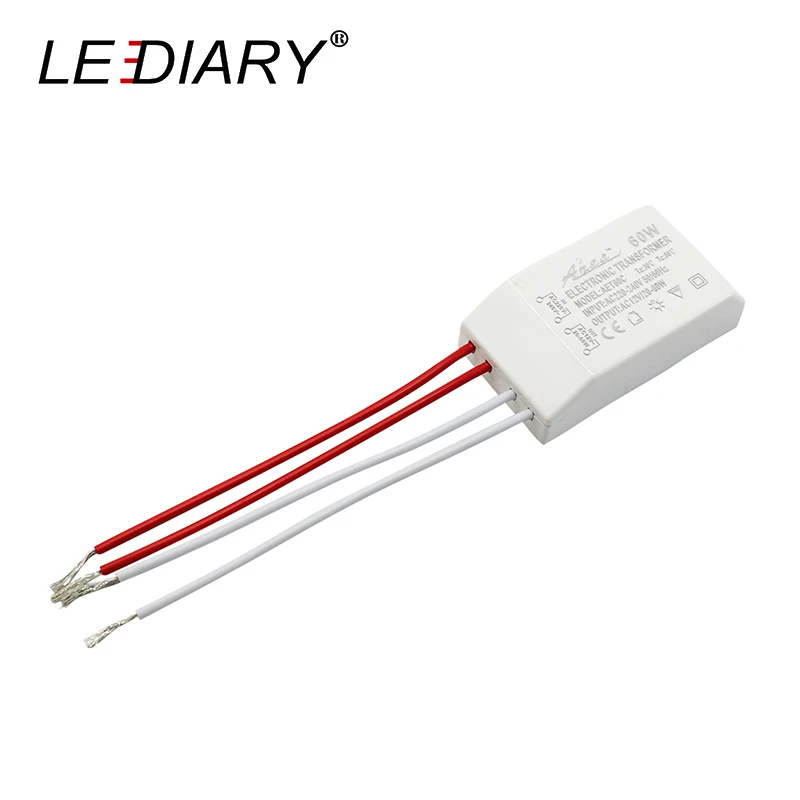 LEDIARY источник постоянного тока AC12V 60 Вт 220 240 в мини электронный трансформатор