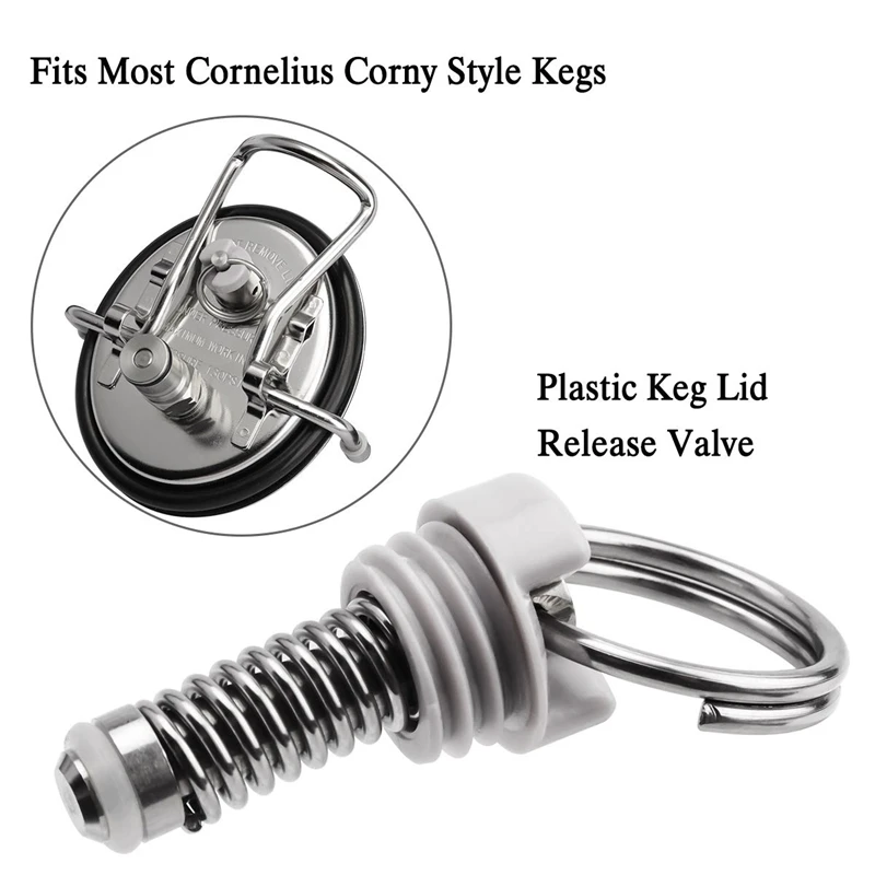 Клапан сброса давления пластиковая крышка кега клапан для шарового замка типа