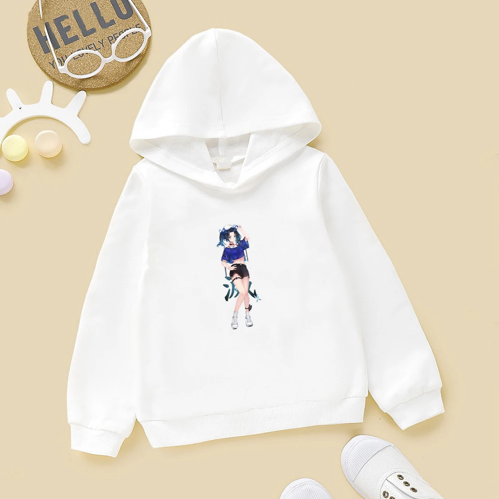 

Hoodies Children's clothing sweater Demon Slayer theme boys and girls sweater 4-14 Year Hot clothing printed sweater Hoodies