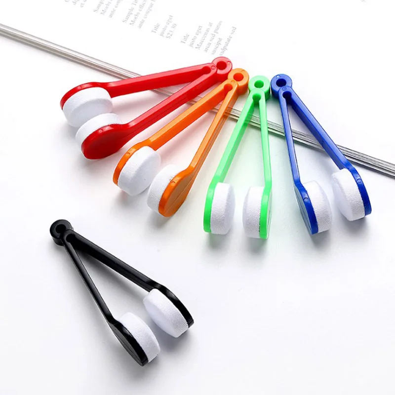 

Microfiber Mini Soft Eye Glasses Lens Cleaning Brush Cleaner Wipe Spectacles Eyeglass Eyewear Cleaner Screen Rub