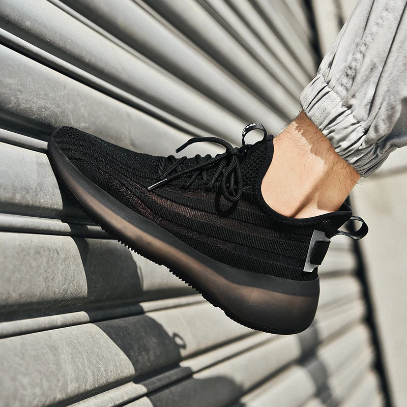

Sport Shoe Breathabl 2020 New Men Shoes Casual Breathable Summer Running Shoe Sneakers Sport Male Air Mesh Black