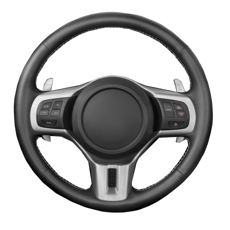Ручное шитье кожа замша для Mitsubishi Lancer 10 EVO Evolution Outlander 2010 Funda Volante Auto | Автомобили и