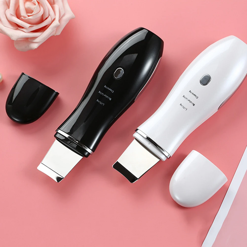 

Ultrasonic Facial Peeling Cleaner Vibration Blackhead Removal Face Scrubber Face Massager Pore Blackhead Acne Removal