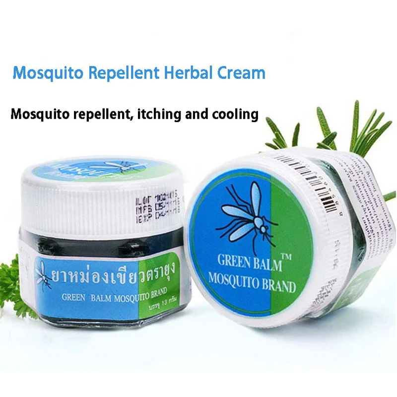 

Cool Oil Mosquito Repellent Cream Refresh Anti-itch Cream Cold Headache Mosquito Bites Dizziness Muscle Rub Aches