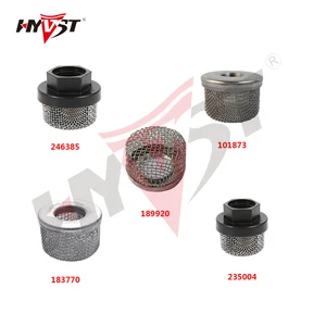 Hyvst безвоздушный Впускной всасывающий фильтр Заменяет 189920 246385 235004 183770 101873 для G безвоздушного распылителя фильтр на входе