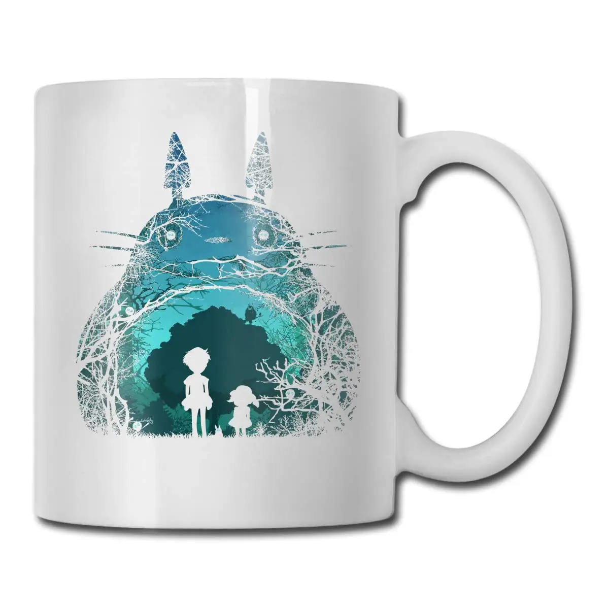 Моя соседка Тоторо кружка фарфор кофе керамическая чайная чашка подарки пивная