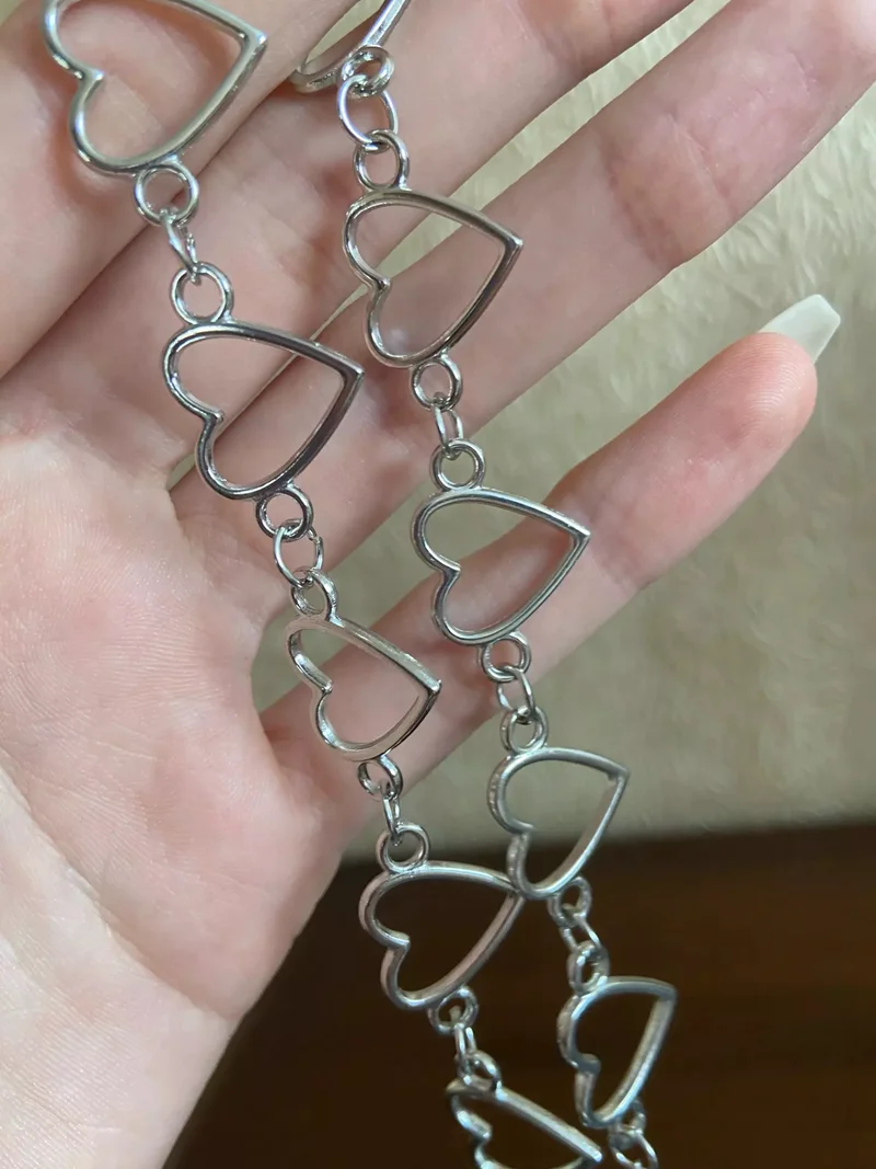 Женские ажурные Металлические ожерелья-чокер с инди готом и цепочкой в форме