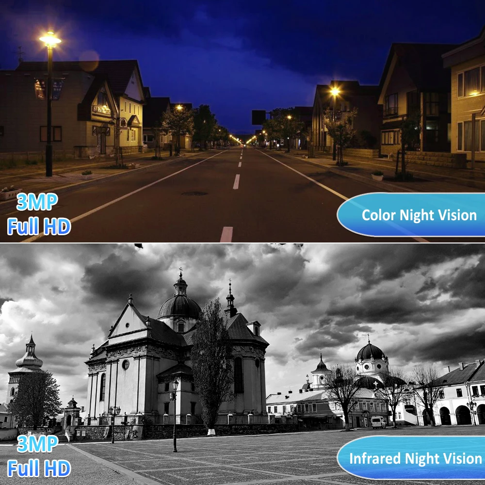 10X Zoom PTZ IP камера 3MP безопасности WiFi прожектор цветная Ночная наружная скоростная