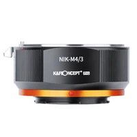 kf concept lens adapter pro for nikon f d lens to micro 43 mft g3 om d e m10 e m5 olympus panasonnic g1g2gf1