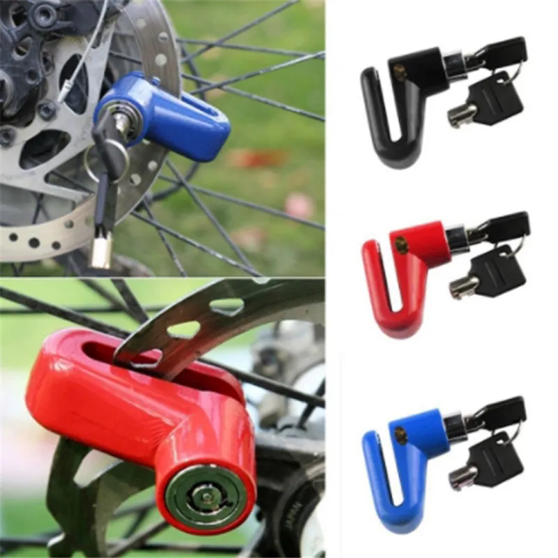 

Mountain Bike Motorcycle Disc Brakes Lock Bicycle Electric Car Safety Anti-Theft Outdoor Riding Equipment Universal Accessories