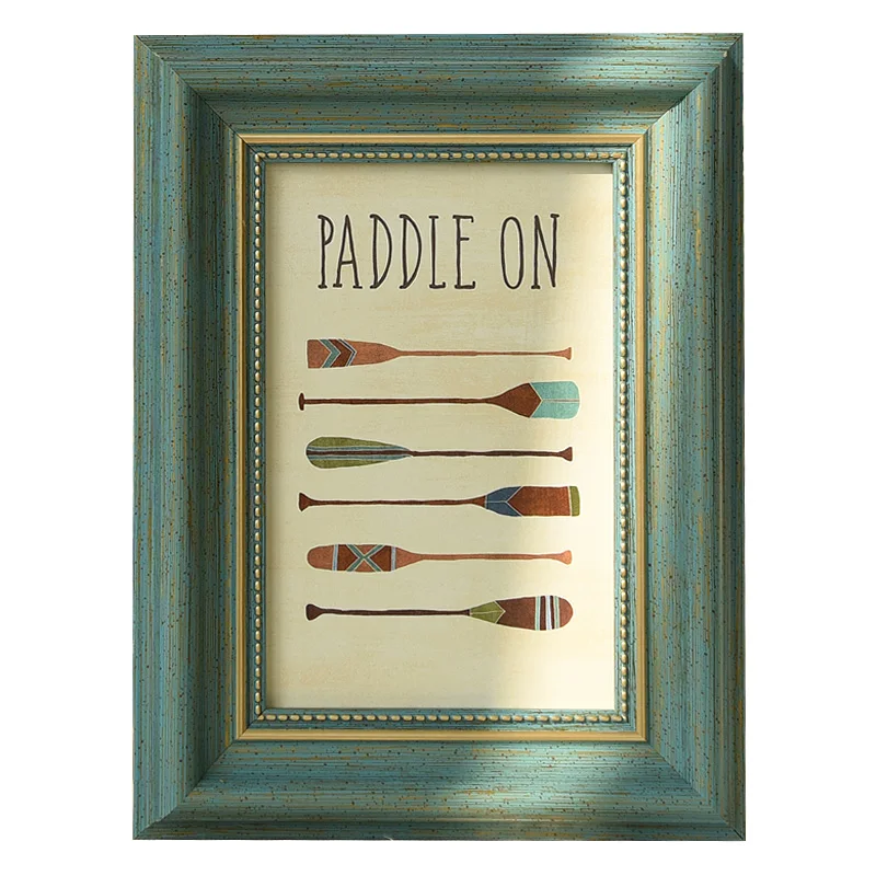 

American Style Picture Frames Vintage Rectangle Europe Modern Picture Frames Classic Quadros Decorativos Home Decor BD50FE