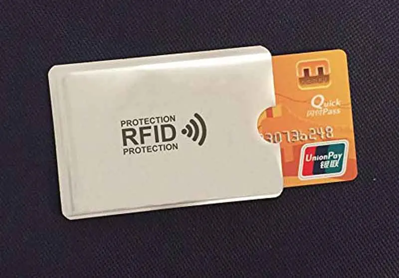 5 шт./лот, Открытый Анти RFID кредитный держатель для карт, чехол для банковских карт, кошелек, блокировка, считыватель, замок, Противоугонная защита информации, сумка