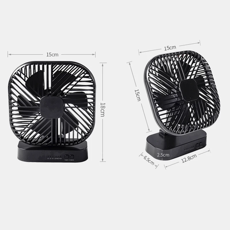 

Portable Mini USB Charging Noiseless Desktop Electric Fan Gift Decoration