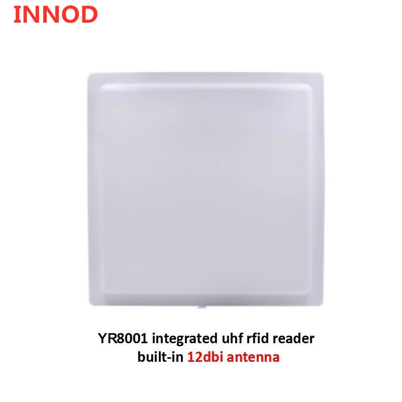 1-15 метров RS232 Wiegand26 интегрированная линейная поляризация 12dbi uhf rfid антенный считыватель дешевые Пассивные rfid считыватели