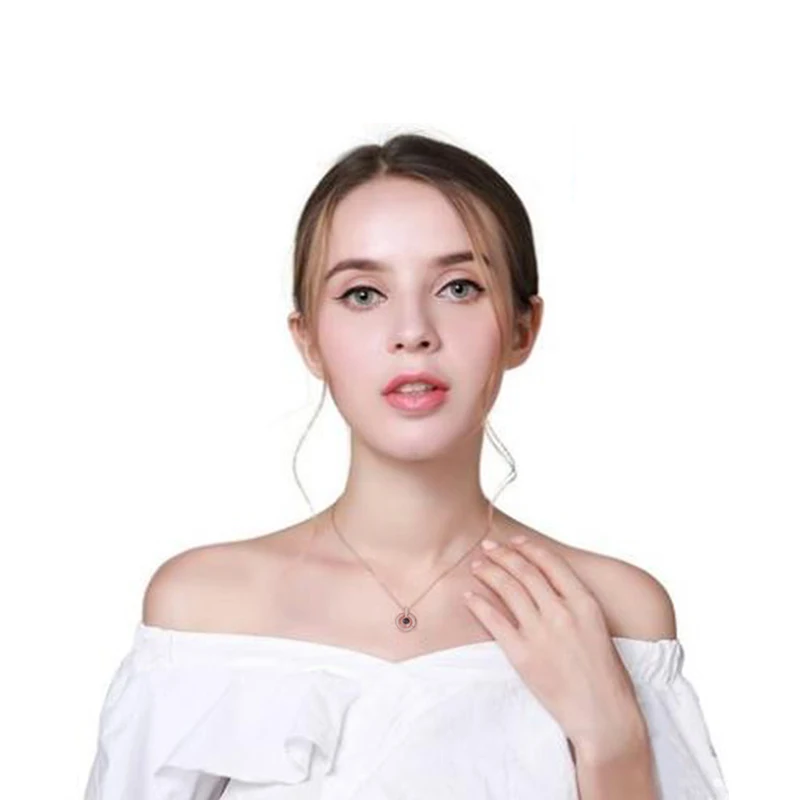 100 языков I Love You проекции ожерелье для женщин Романтический кулон памяти