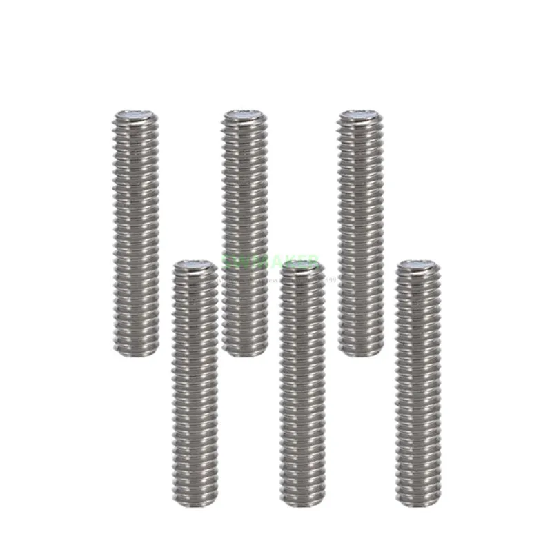 2шт Anet A8 A2 3d принтер части PTFE трубка внутри M6X30mm сопло тефлоновое горло для MK8 3d принтер экструдер HotEnd 1,75 мм