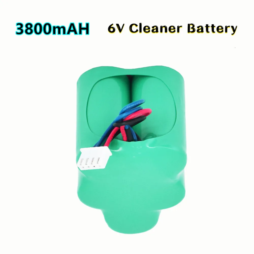 

6V SC NI-MH Rechargeable Battery 3800mAh For Sweeping Robot Ecovacs Deebot Deepoo Vacuum Cleaner 650 660 680 710 720 730 760 etc
