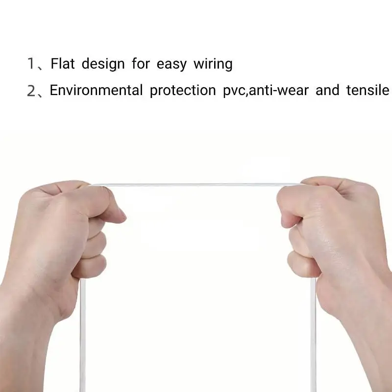

Cat6 Ethernet Cable Flat Internet Network Lan Patch Cords High Speed Computer Wire RJ45 With clips& Snagles for PC Router modem