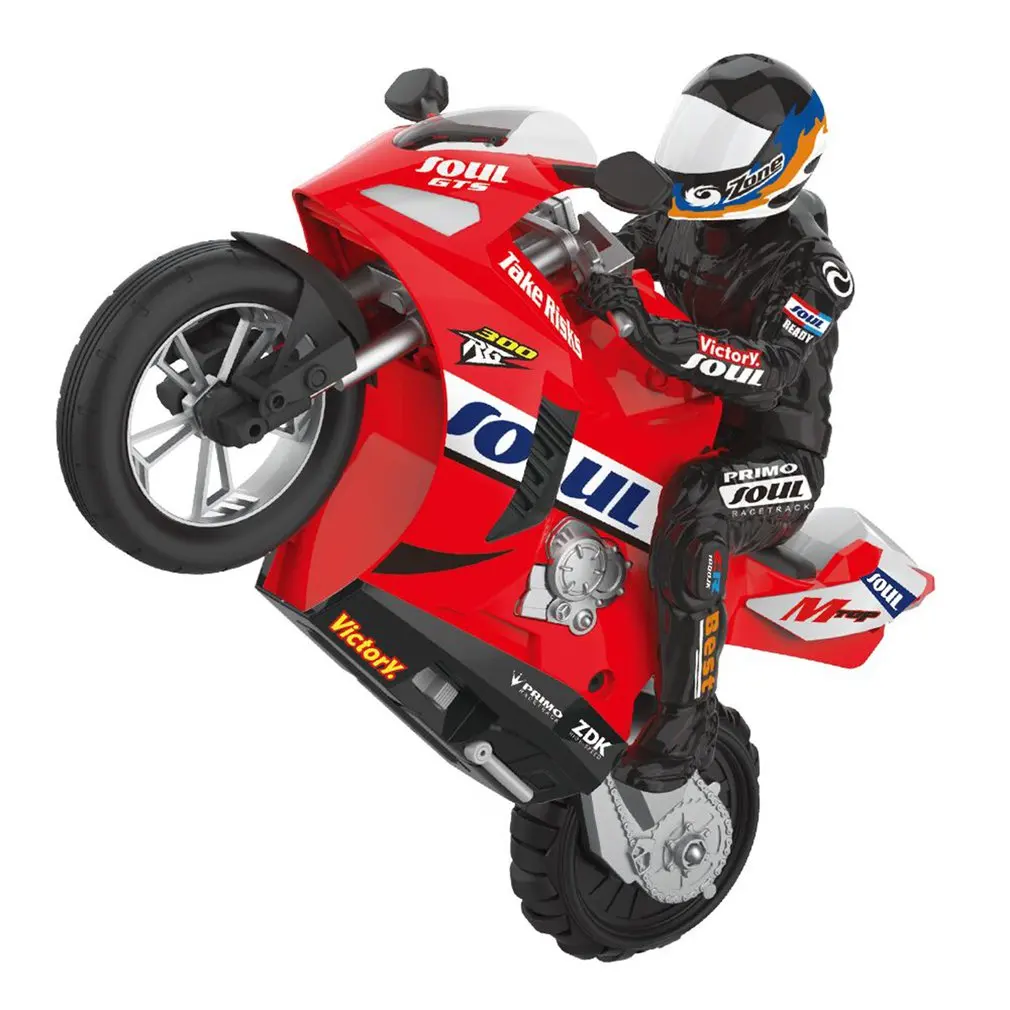 

1:16 HC-802 Self-Balancing 6-axis Stunt Racing Motorcycle Plastic RTR High Speed 20km/h 360 Degree Drift